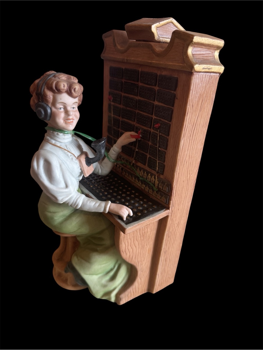 1982 Operating for Charity Decanter, Americana Porcelain, McCormick Distilling